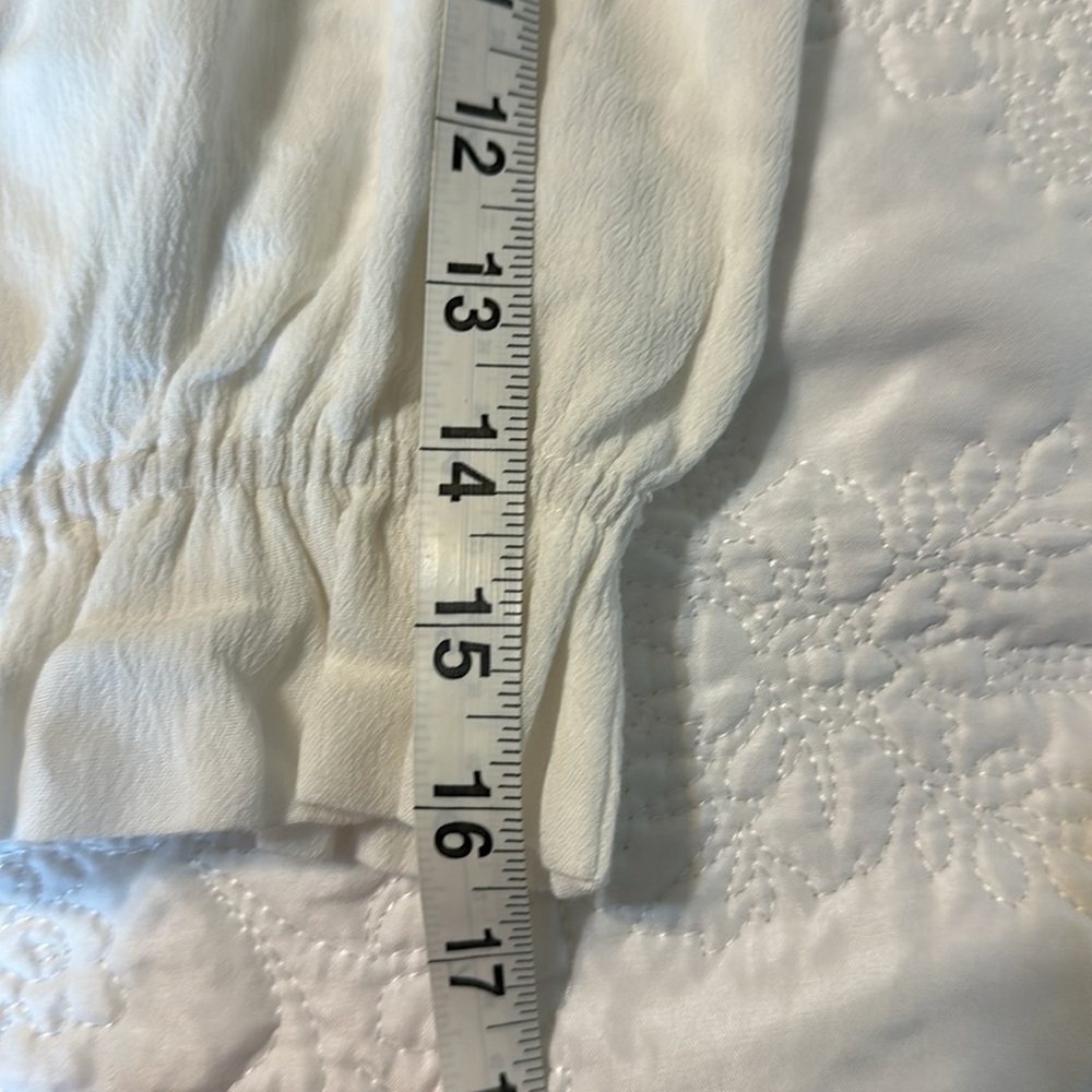 White Off-Shoulder Top - Picture 10 of 12